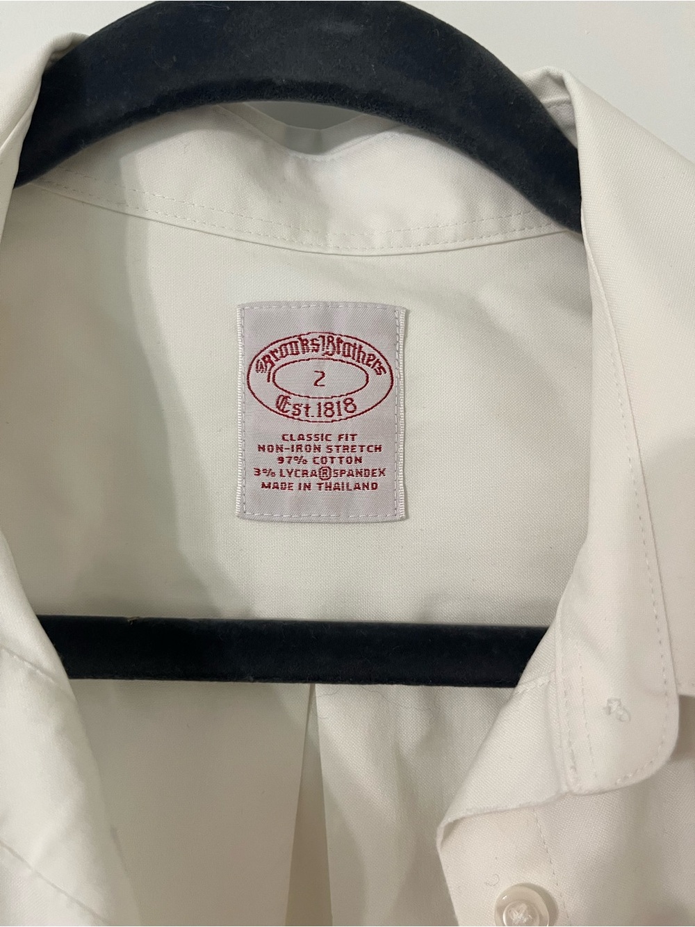 Brooks Brothers White Button-Down Dress Shirt Bundle of 3 - Picture 3 of 11